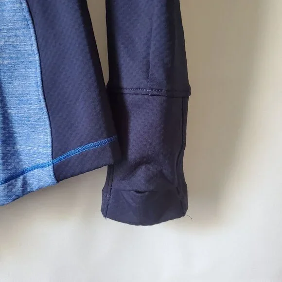 Under Armour Women's Activewear ColdGear Reactor 1/2 Zip Lapis Blue Top Size SM - Picture 16 of 16